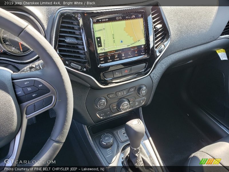 Bright White / Black 2019 Jeep Cherokee Limited 4x4