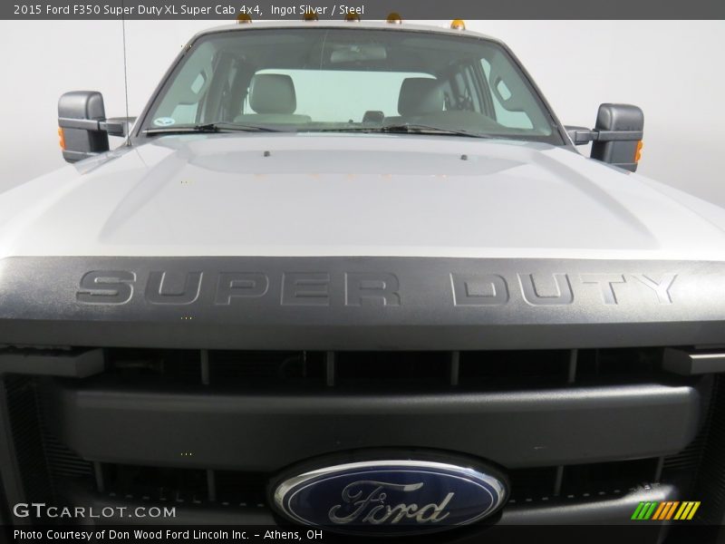 Ingot Silver / Steel 2015 Ford F350 Super Duty XL Super Cab 4x4