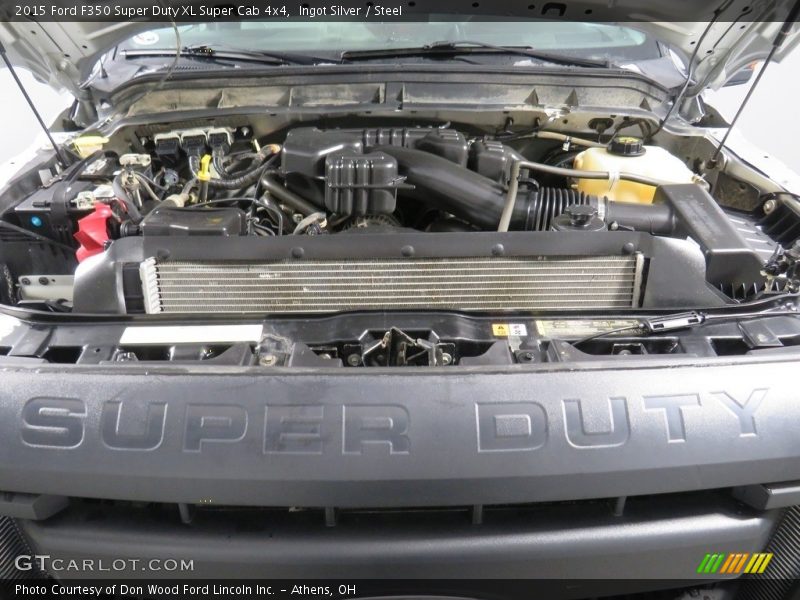 Ingot Silver / Steel 2015 Ford F350 Super Duty XL Super Cab 4x4