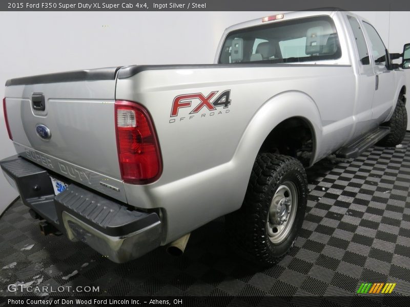 Ingot Silver / Steel 2015 Ford F350 Super Duty XL Super Cab 4x4
