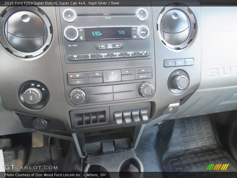 Ingot Silver / Steel 2015 Ford F350 Super Duty XL Super Cab 4x4