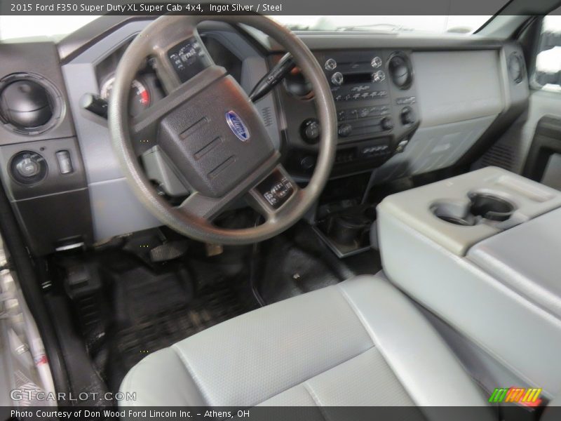 Ingot Silver / Steel 2015 Ford F350 Super Duty XL Super Cab 4x4
