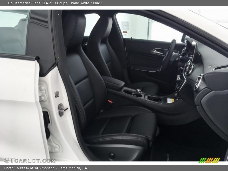 Polar White / Black 2019 Mercedes-Benz CLA 250 Coupe