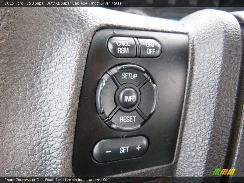 Ingot Silver / Steel 2015 Ford F350 Super Duty XL Super Cab 4x4