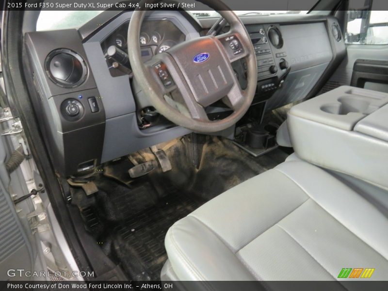 Ingot Silver / Steel 2015 Ford F350 Super Duty XL Super Cab 4x4