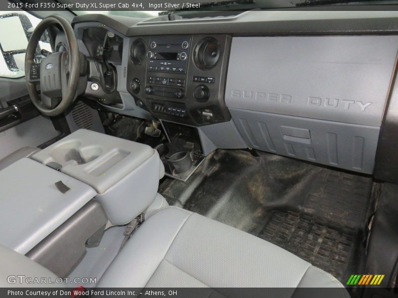 Ingot Silver / Steel 2015 Ford F350 Super Duty XL Super Cab 4x4