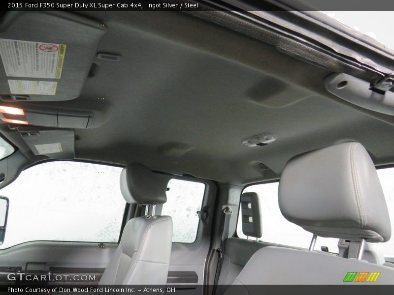 Ingot Silver / Steel 2015 Ford F350 Super Duty XL Super Cab 4x4