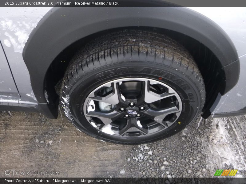 Ice Silver Metallic / Black 2019 Subaru Crosstrek 2.0i Premium