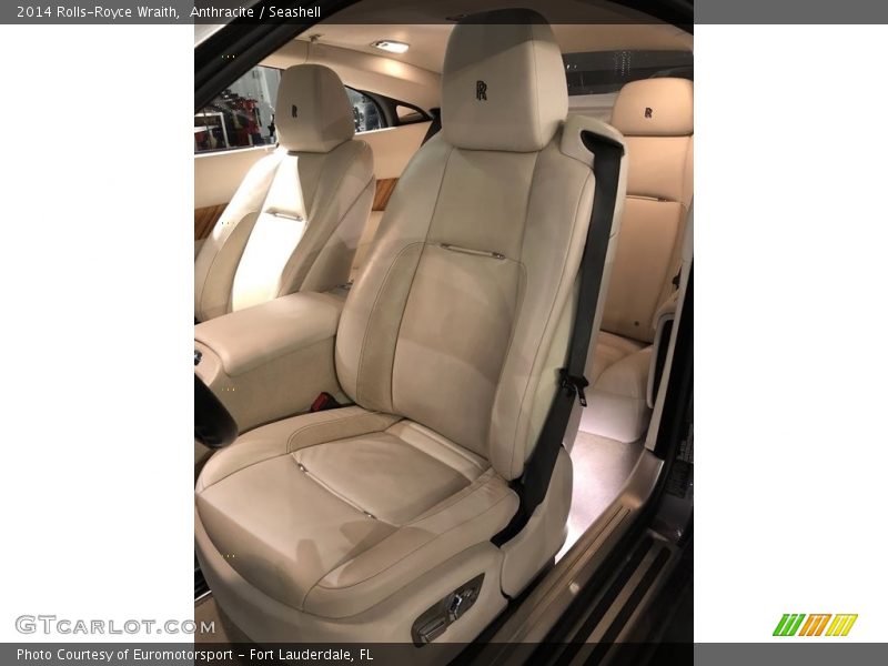 Front Seat of 2014 Wraith 