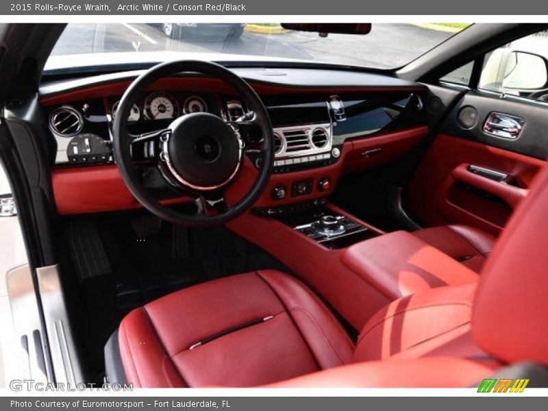  2015 Wraith  Consort Red/Black Interior