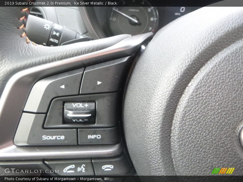 Ice Silver Metallic / Black 2019 Subaru Crosstrek 2.0i Premium