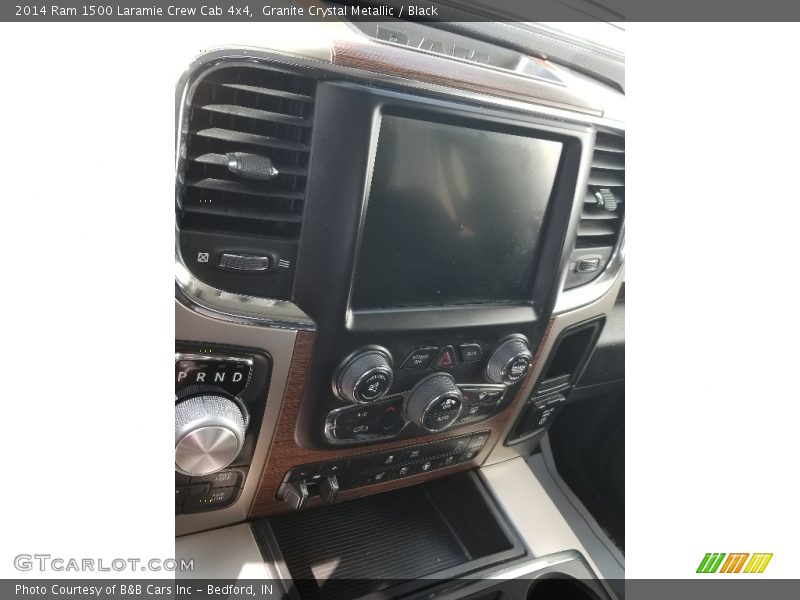 Granite Crystal Metallic / Black 2014 Ram 1500 Laramie Crew Cab 4x4