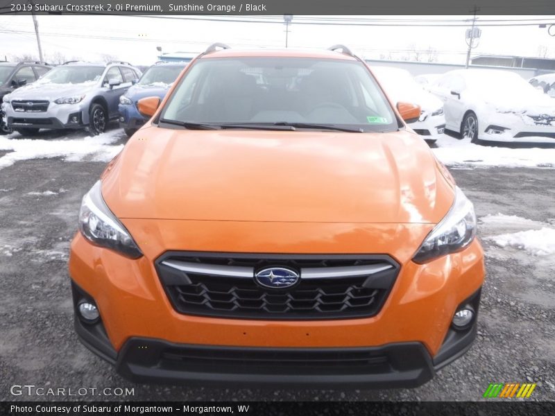 Sunshine Orange / Black 2019 Subaru Crosstrek 2.0i Premium