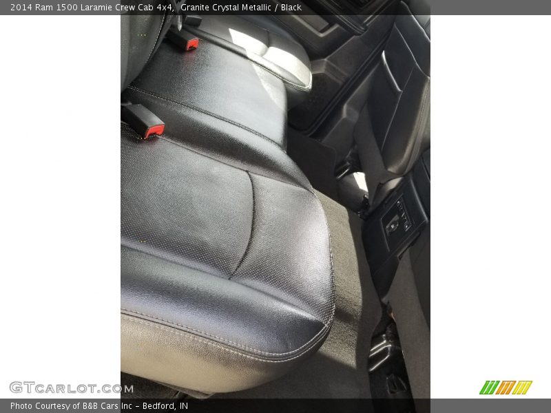 Granite Crystal Metallic / Black 2014 Ram 1500 Laramie Crew Cab 4x4