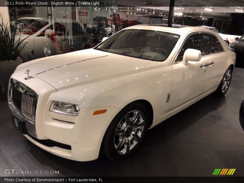 English White / Creme Light 2011 Rolls-Royce Ghost