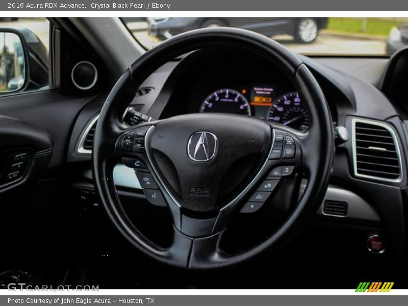 Crystal Black Pearl / Ebony 2016 Acura RDX Advance
