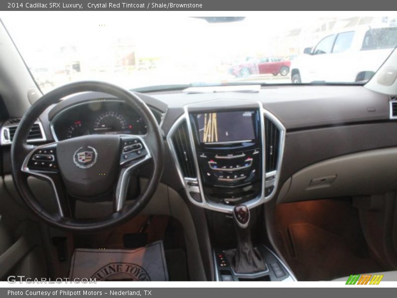 Crystal Red Tintcoat / Shale/Brownstone 2014 Cadillac SRX Luxury