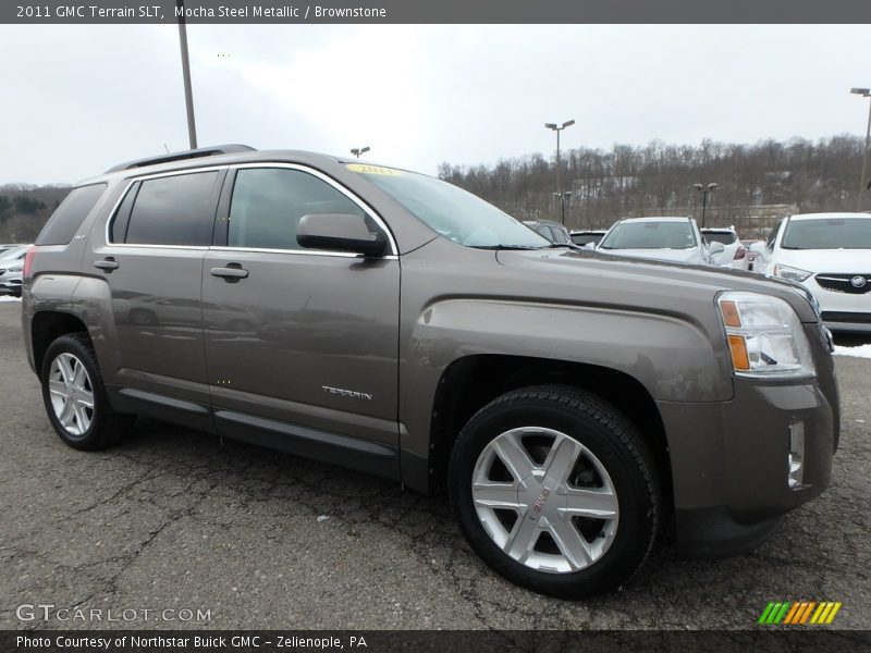 Mocha Steel Metallic / Brownstone 2011 GMC Terrain SLT