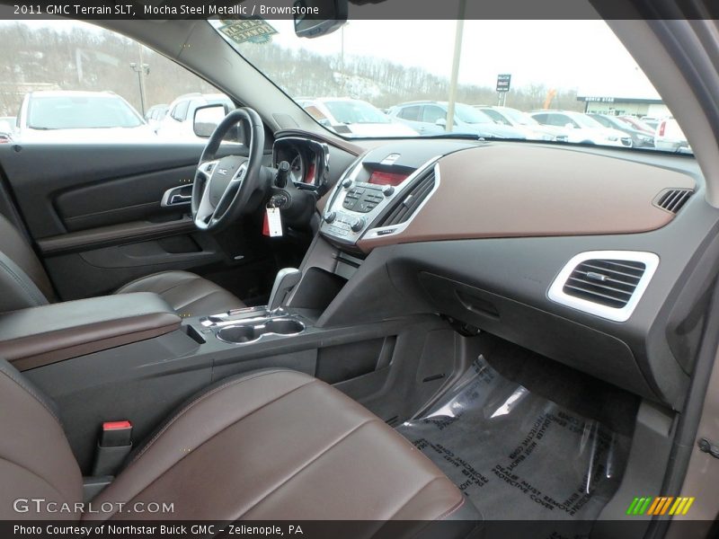 Mocha Steel Metallic / Brownstone 2011 GMC Terrain SLT