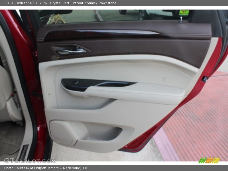 Crystal Red Tintcoat / Shale/Brownstone 2014 Cadillac SRX Luxury