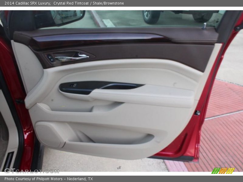 Crystal Red Tintcoat / Shale/Brownstone 2014 Cadillac SRX Luxury