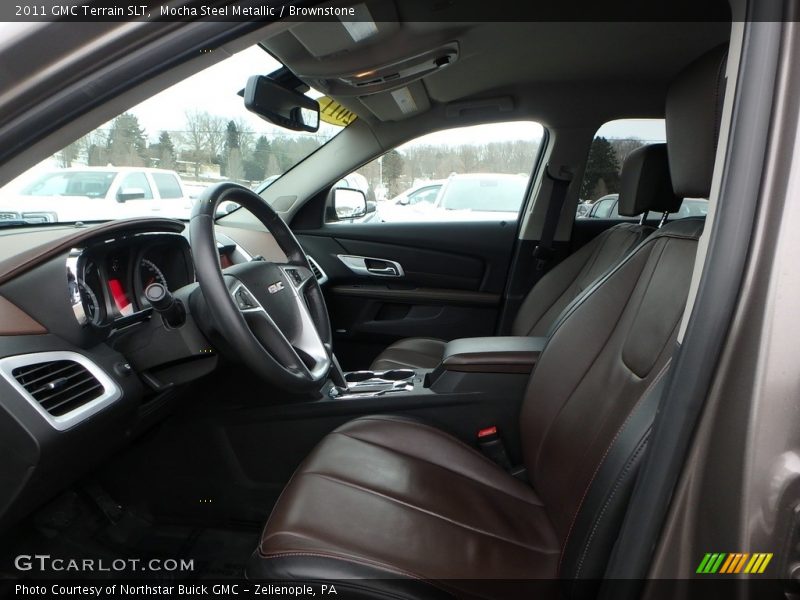 Mocha Steel Metallic / Brownstone 2011 GMC Terrain SLT