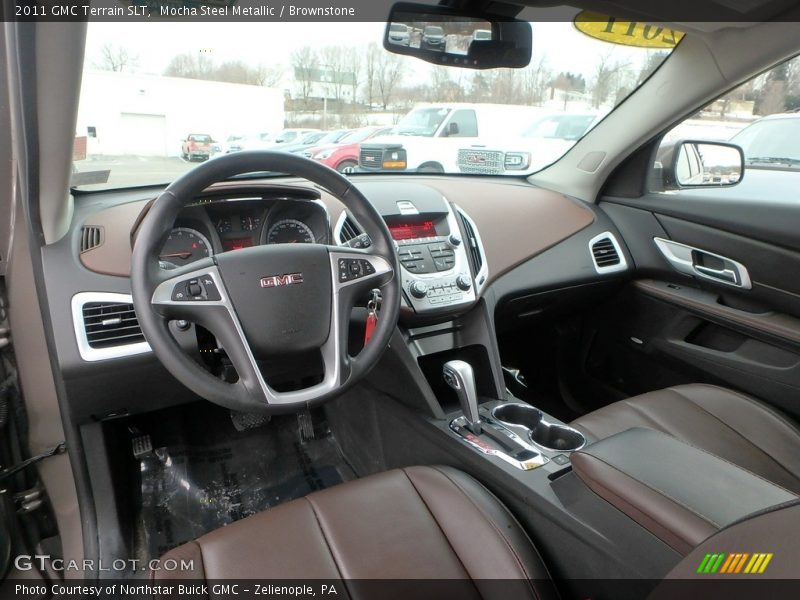 Mocha Steel Metallic / Brownstone 2011 GMC Terrain SLT