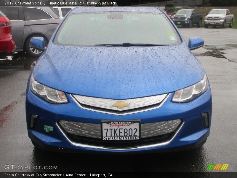 Kinetic Blue Metallic / Jet Black/Jet Black 2017 Chevrolet Volt LT
