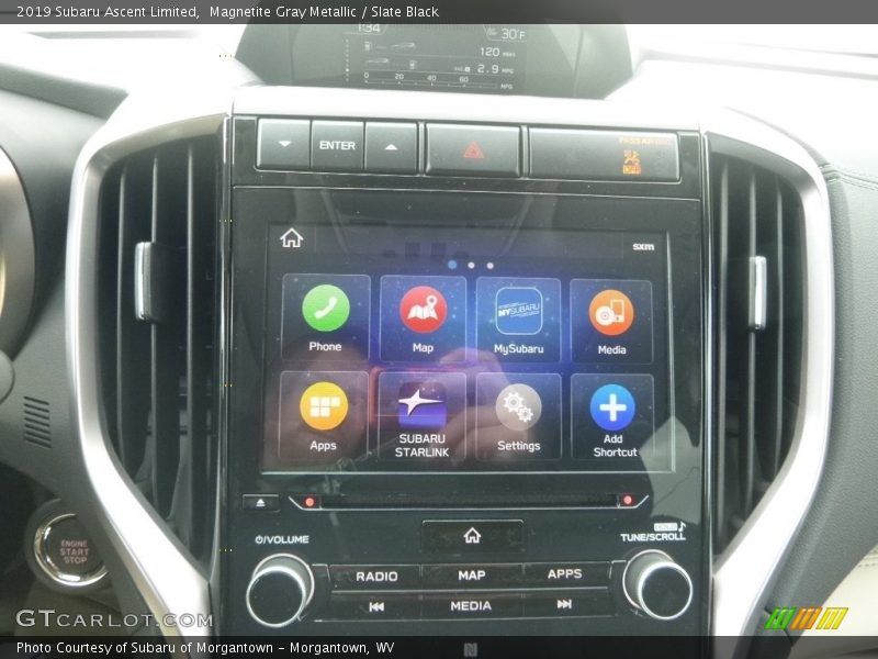 Magnetite Gray Metallic / Slate Black 2019 Subaru Ascent Limited