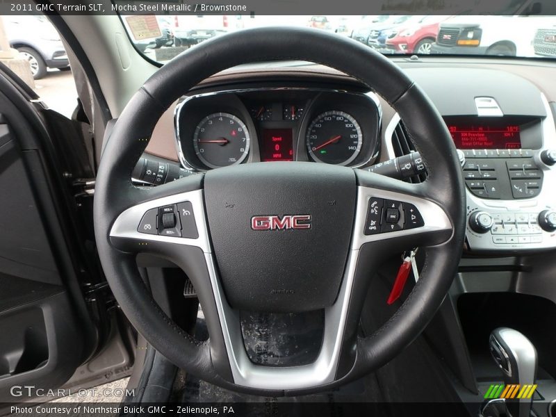 Mocha Steel Metallic / Brownstone 2011 GMC Terrain SLT