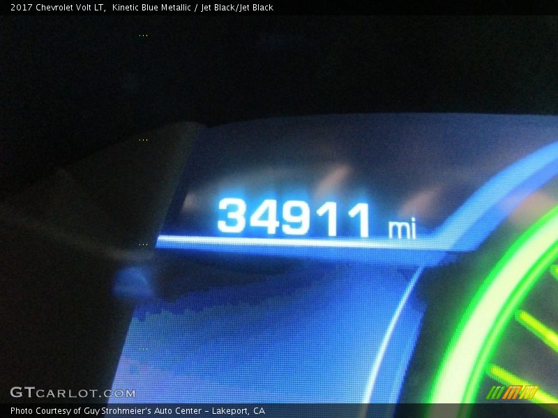 Kinetic Blue Metallic / Jet Black/Jet Black 2017 Chevrolet Volt LT