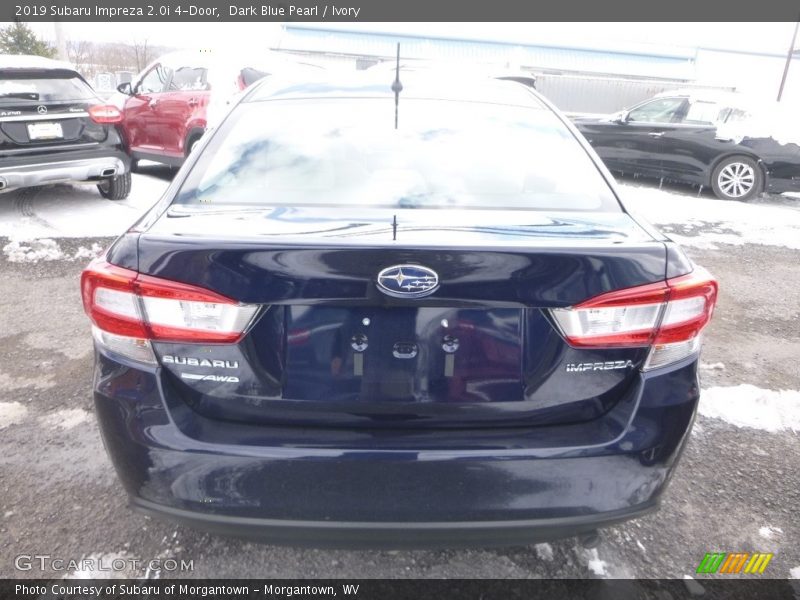 Dark Blue Pearl / Ivory 2019 Subaru Impreza 2.0i 4-Door