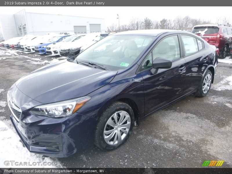 Dark Blue Pearl / Ivory 2019 Subaru Impreza 2.0i 4-Door