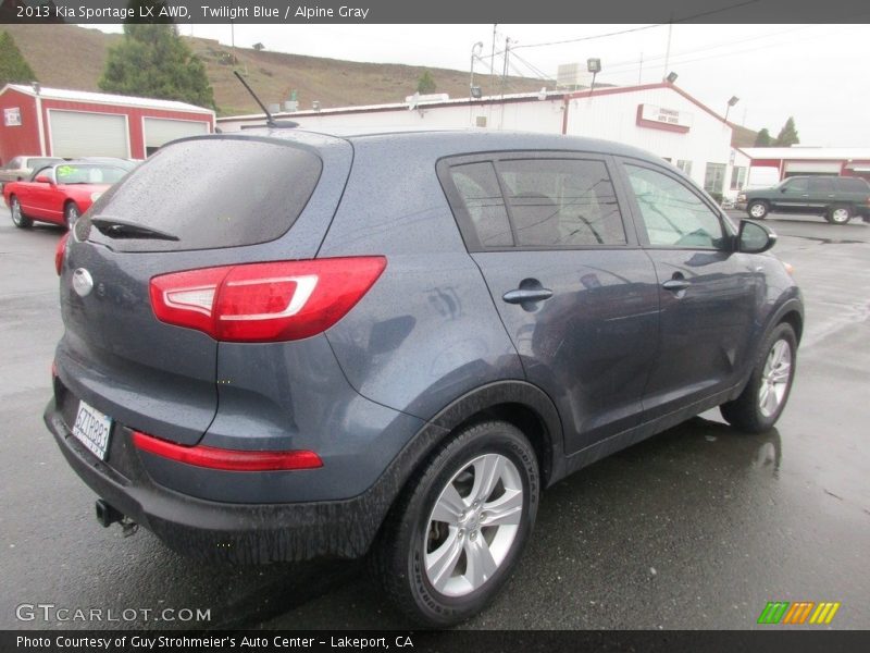 Twilight Blue / Alpine Gray 2013 Kia Sportage LX AWD