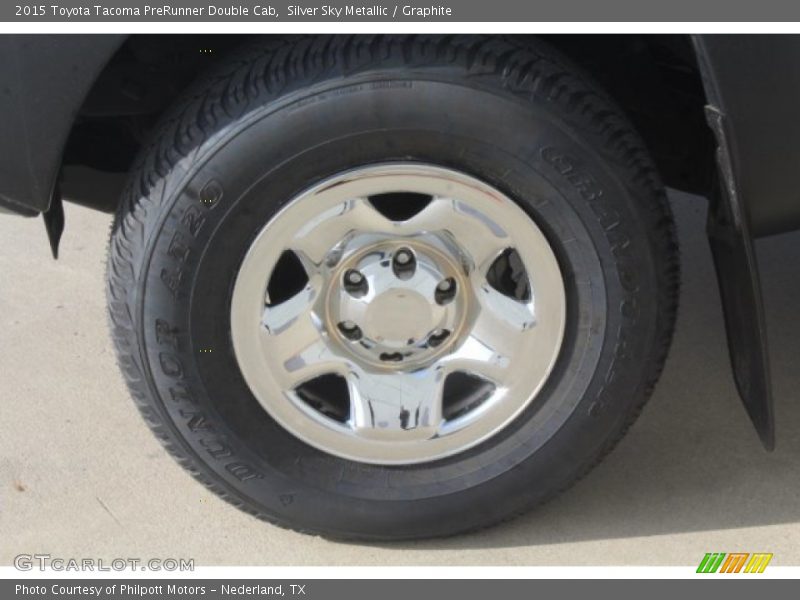 Silver Sky Metallic / Graphite 2015 Toyota Tacoma PreRunner Double Cab