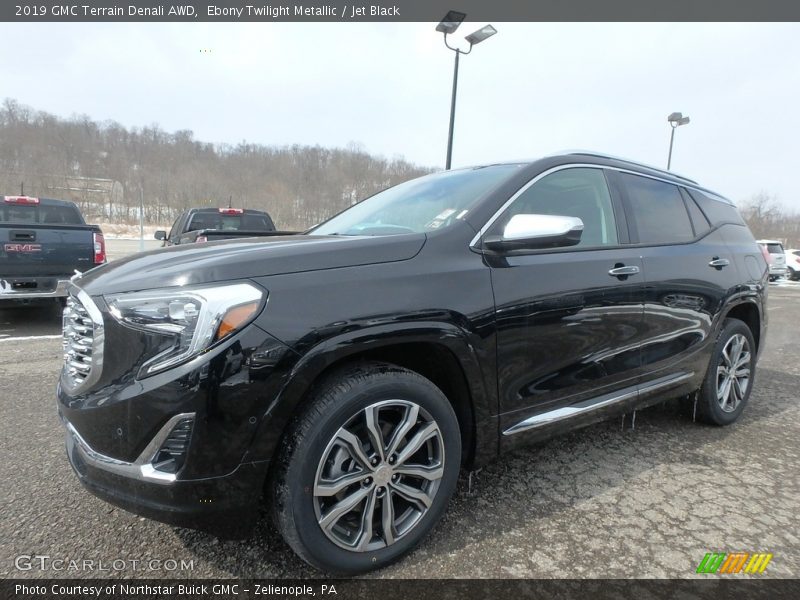Ebony Twilight Metallic / Jet Black 2019 GMC Terrain Denali AWD