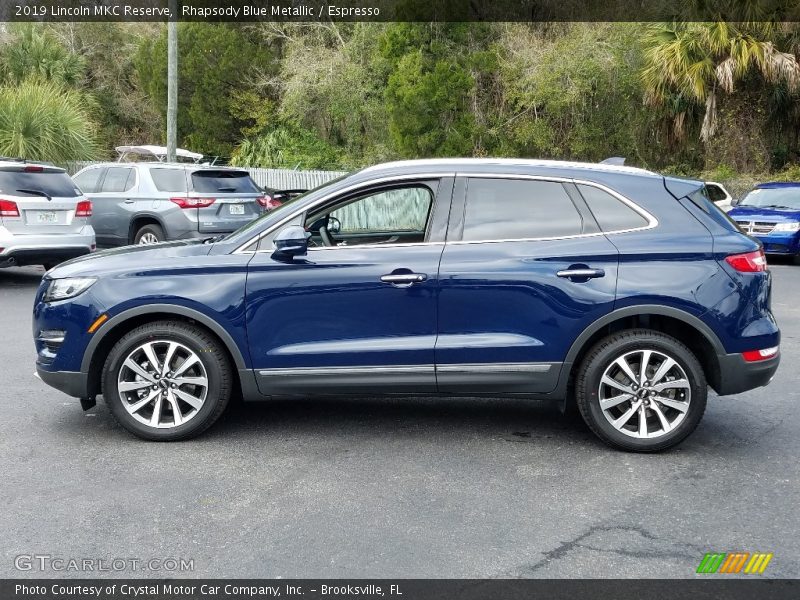  2019 MKC Reserve Rhapsody Blue Metallic