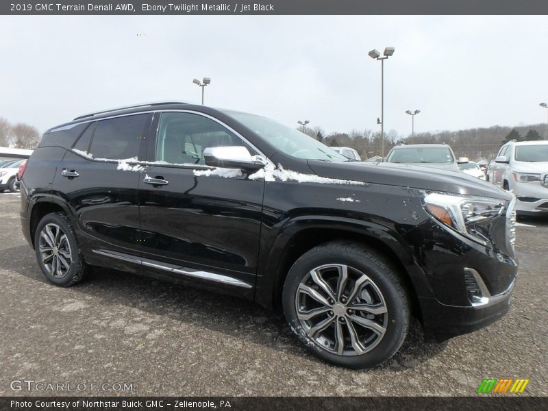 Ebony Twilight Metallic / Jet Black 2019 GMC Terrain Denali AWD