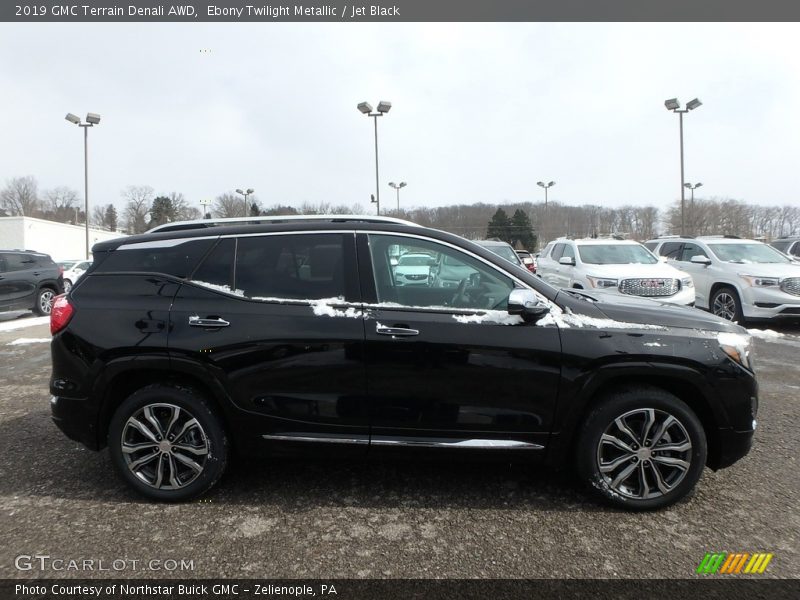 Ebony Twilight Metallic / Jet Black 2019 GMC Terrain Denali AWD