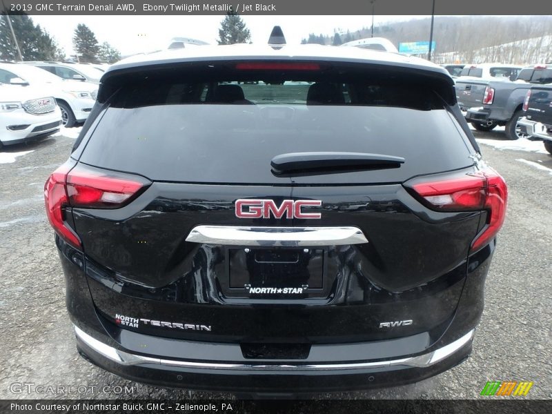 Ebony Twilight Metallic / Jet Black 2019 GMC Terrain Denali AWD