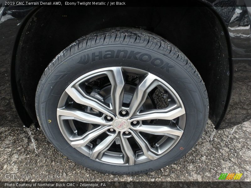 Ebony Twilight Metallic / Jet Black 2019 GMC Terrain Denali AWD