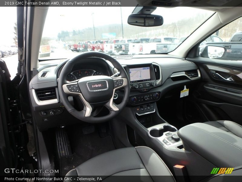 Ebony Twilight Metallic / Jet Black 2019 GMC Terrain Denali AWD