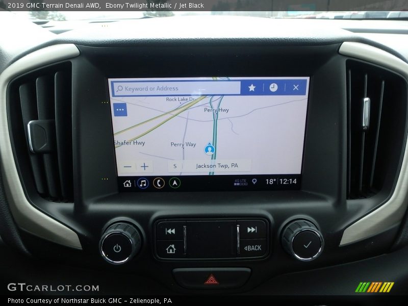 Ebony Twilight Metallic / Jet Black 2019 GMC Terrain Denali AWD