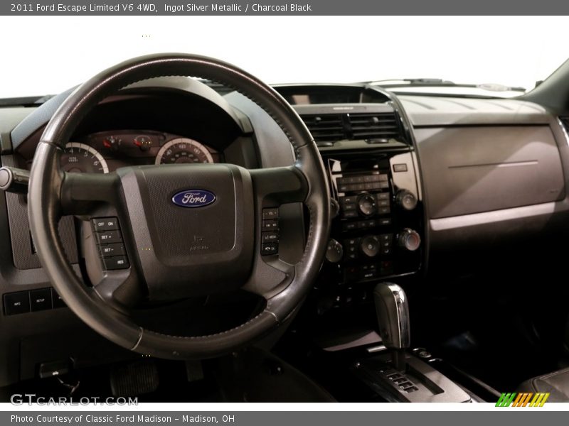 Ingot Silver Metallic / Charcoal Black 2011 Ford Escape Limited V6 4WD