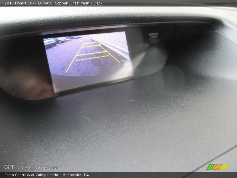 Copper Sunset Pearl / Black 2015 Honda CR-V LX AWD