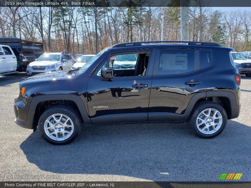 Black / Black 2019 Jeep Renegade Latitude 4x4