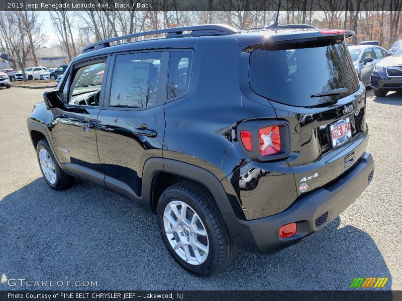 Black / Black 2019 Jeep Renegade Latitude 4x4