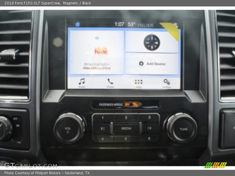 Magnetic / Black 2019 Ford F150 XLT SuperCrew