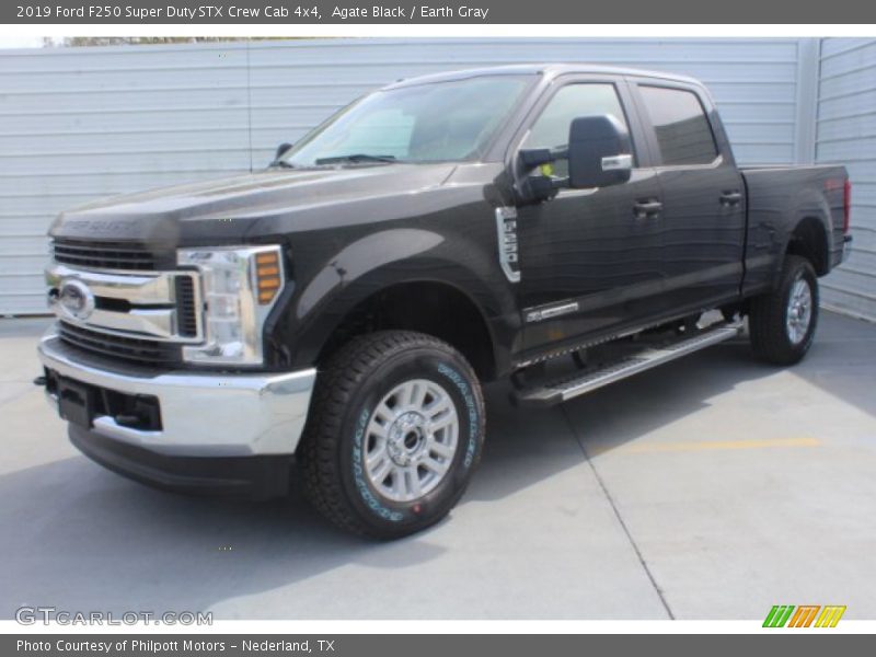 Agate Black / Earth Gray 2019 Ford F250 Super Duty STX Crew Cab 4x4