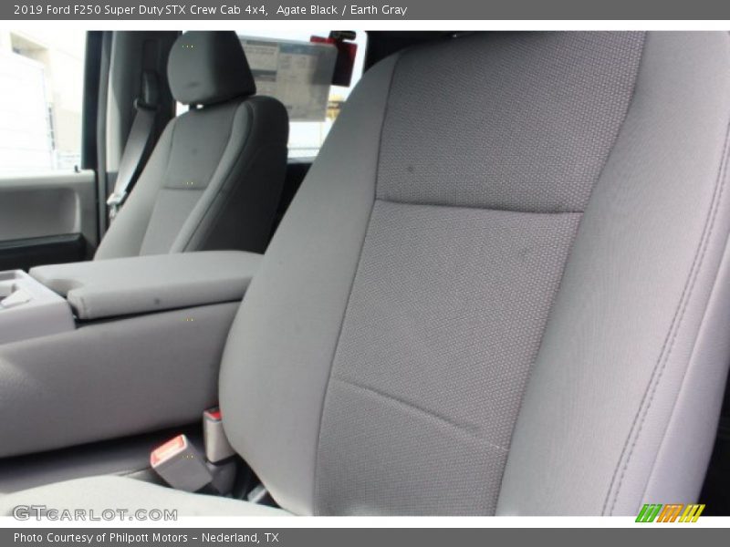 Agate Black / Earth Gray 2019 Ford F250 Super Duty STX Crew Cab 4x4